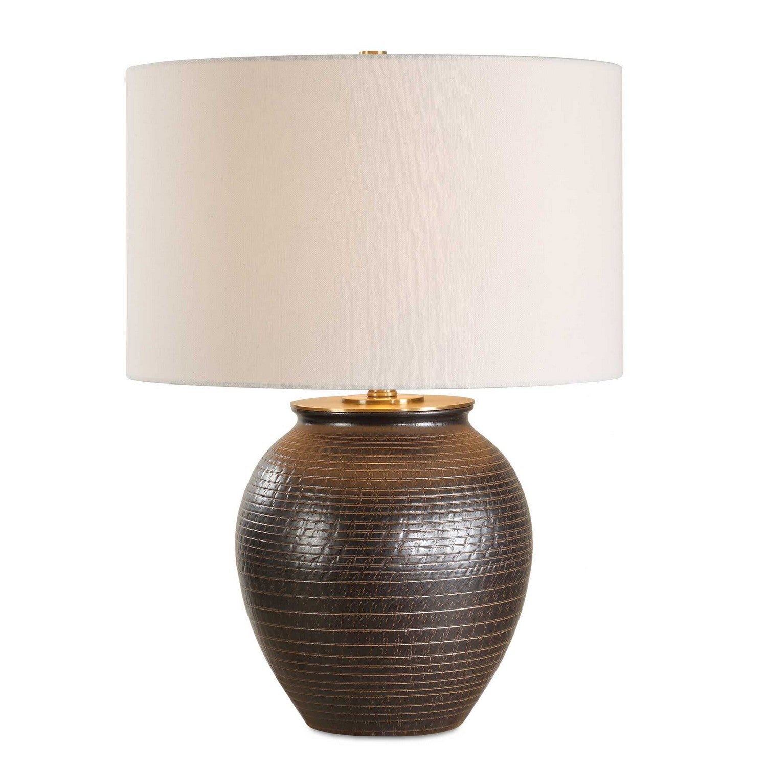 Product photo of the Hawkins One Light Table Lamp in Brass Plated ( SKU# 30562-1 )
