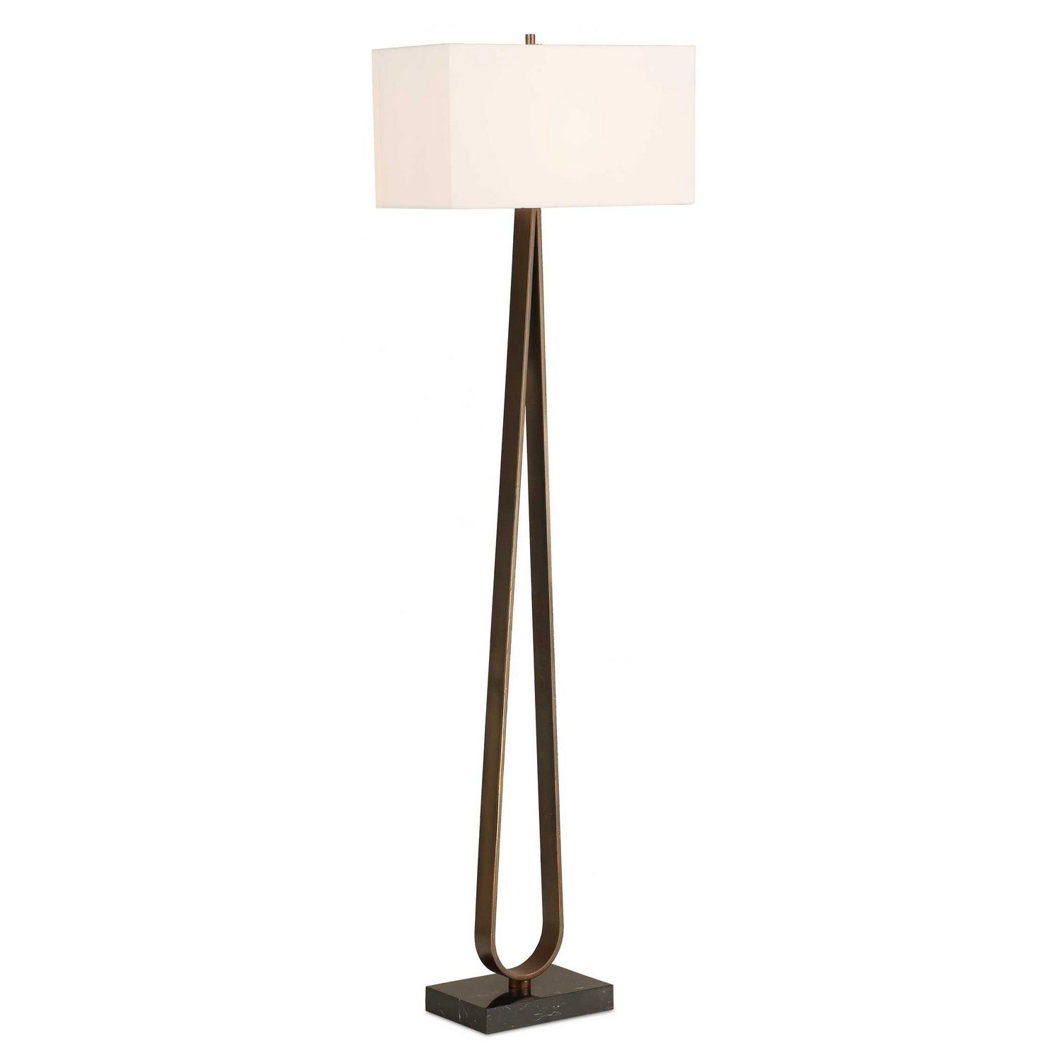 Product photo of the Galloway One Light Floor Lamp in Dark Bronze ( SKU# 30591 )