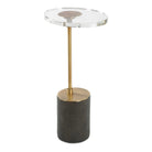 Product photo of the Kaufman Accent Table in Antique Brass ( SKU# 50176 )