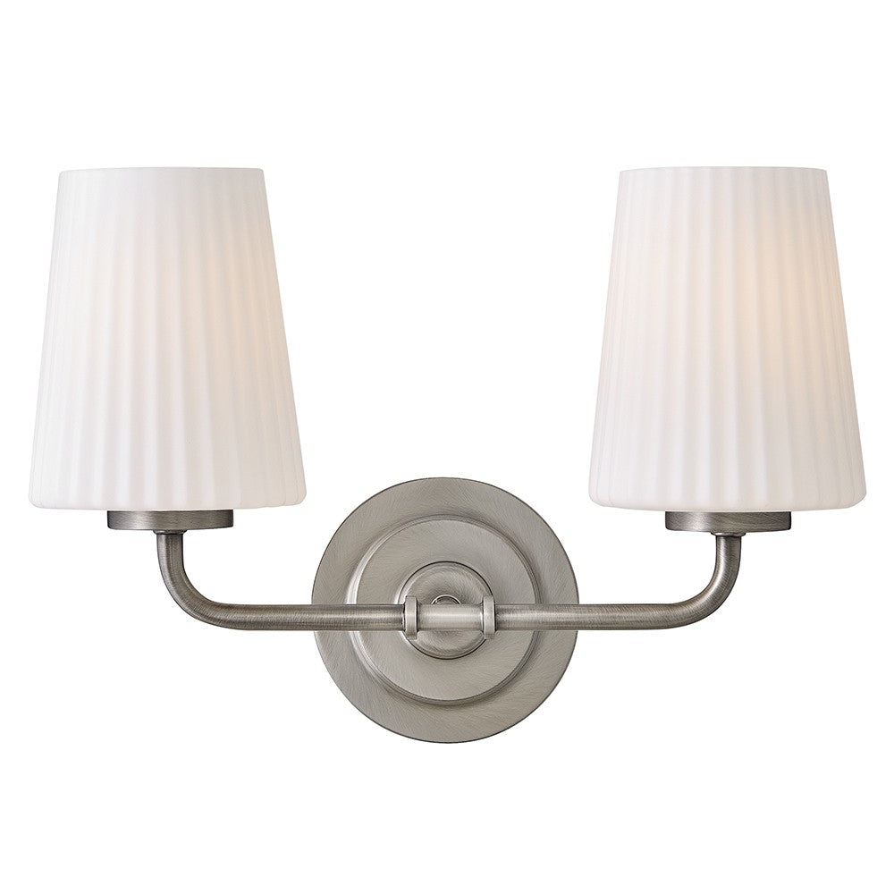 Product photo of the McKenna LED Vanity in Antique Nickel ( SKU# 57402AN )