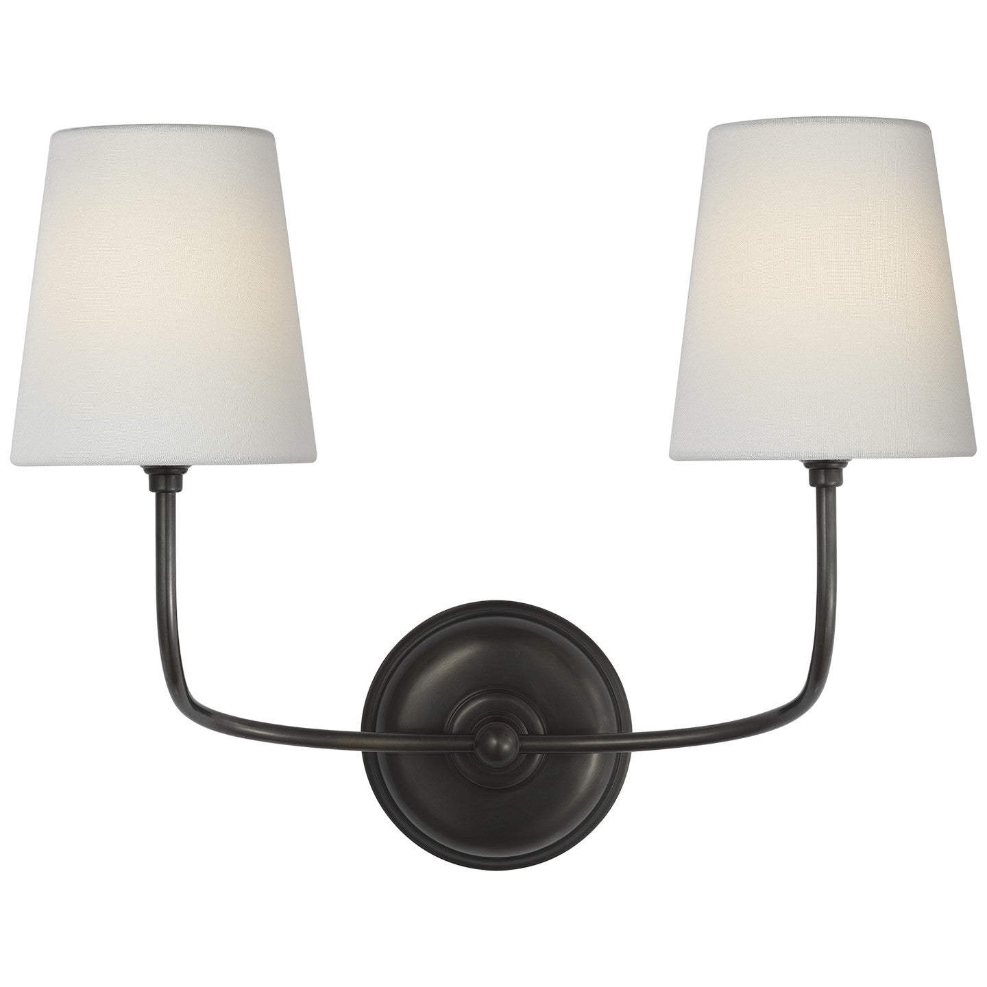 Product photo of the Vendome LED Wall Sconce in Bronze ( SKU# TOB 2088BZ-L-CL )