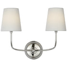 Product photo of the Vendome LED Wall Sconce in Polished Nickel ( SKU# TOB 2088PN-L-CL )