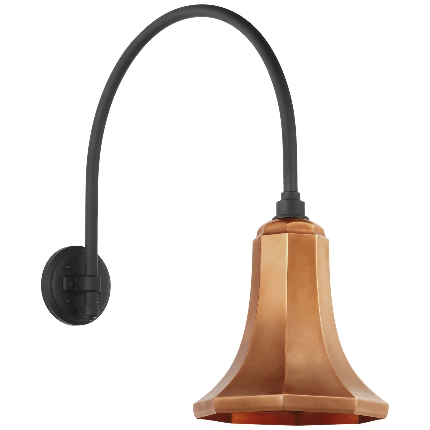 Product photo of the Academy Barn Light LED Barn Light in Matte Black ( SKU# TOB 2815MBK/S9-SC )