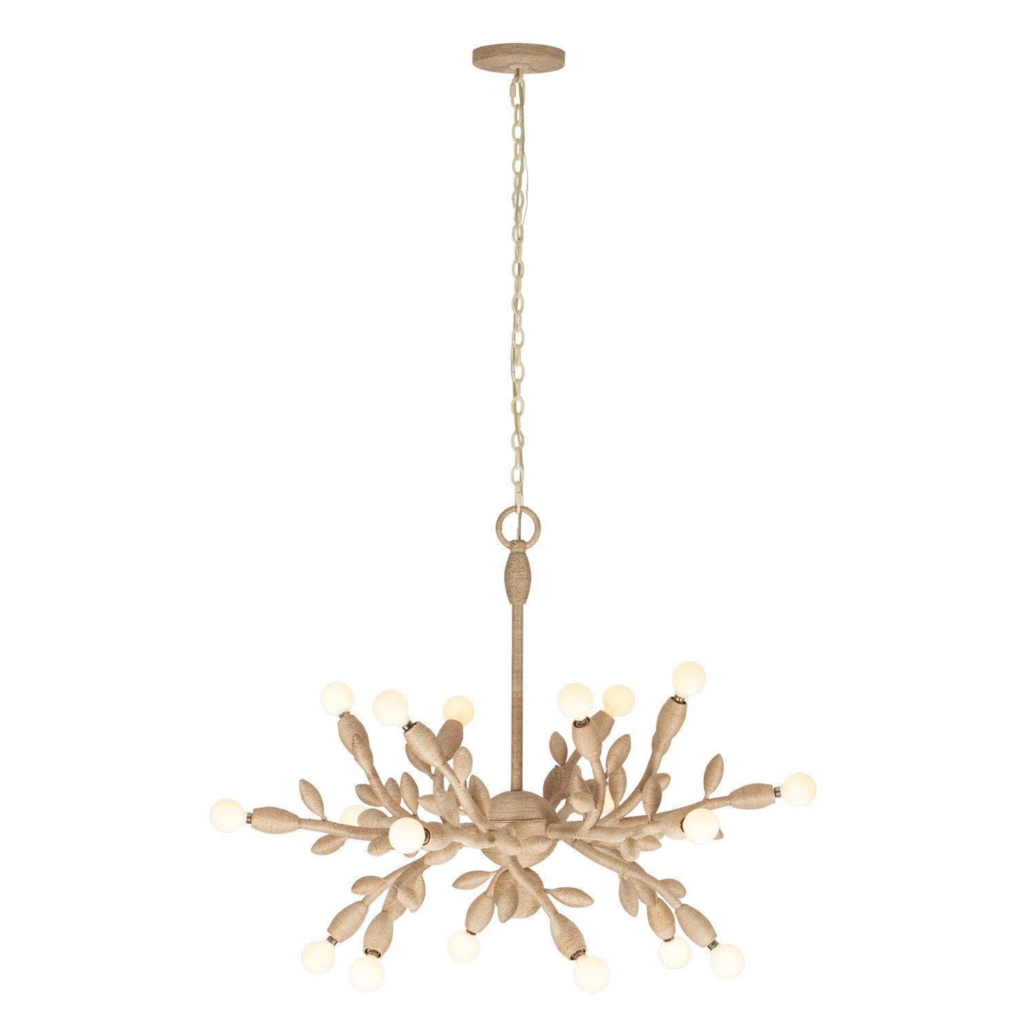 Product photo of the Branche 18 Light Chandelier in Warm Ivory ( SKU# 527056WIV )