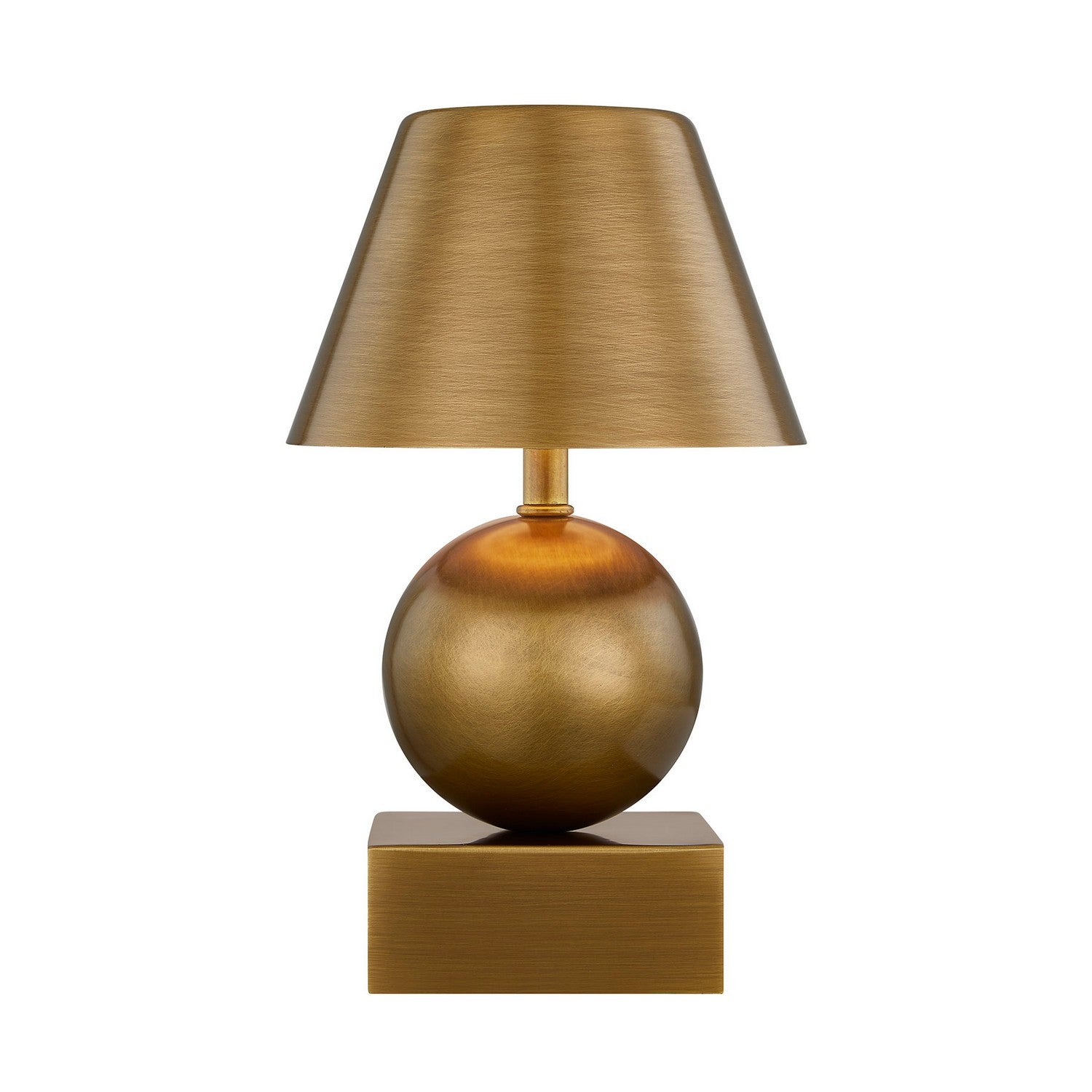 Product photo of the Silas LED Table Lamp in Brass ( SKU# 11-CD06RC-BS )