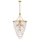 Product photo of the Myra LED Chandelier in Distressed Brass ( SKU# FR41596DA )