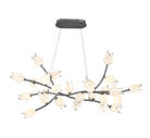 Product photo of the Belluno LED Chandelier in Brushed Vintage grey ( SKU# 10115-042 )