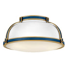 Product photo of the Barton LED Flush Mount in Gloss White ( SKU# 46353GW-LCB )