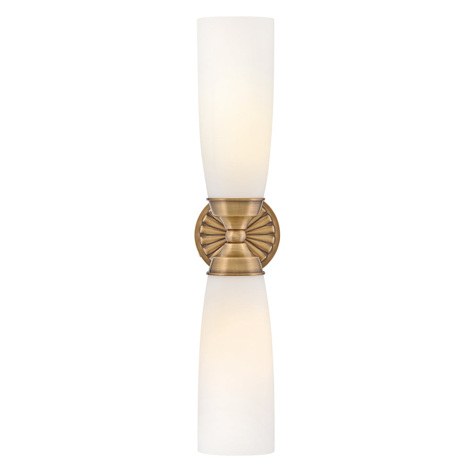 Product photo of the Alexis LED Wall Sconce in Heritage Brass ( SKU# 57492HB )