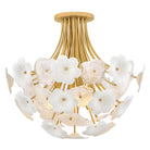 Product photo of the Marianne LED Semi Flush Mount in Deluxe Gold ( SKU# FR41961DG )