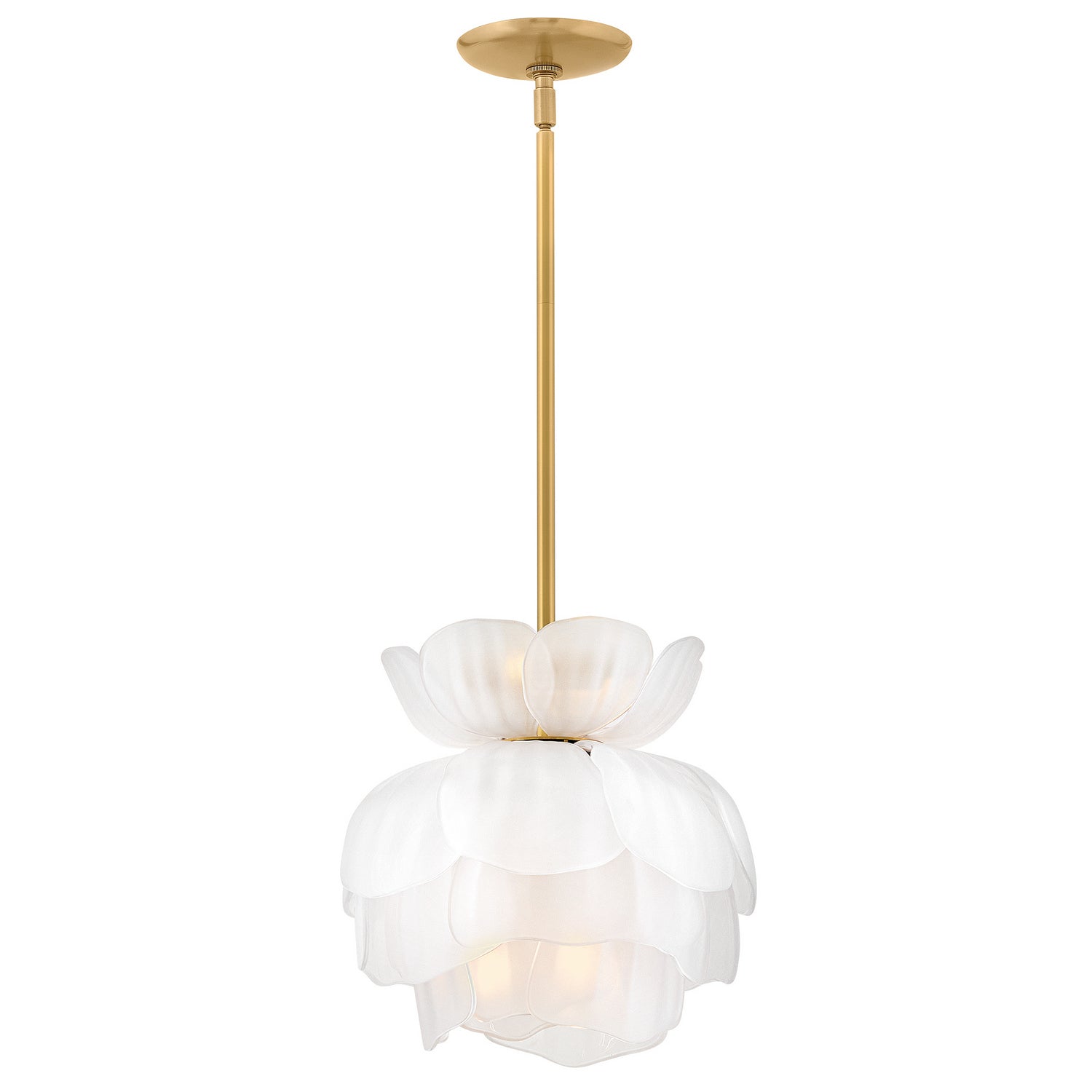 Product photo of the Fantine LED Pendant in Unlacquered Brass ( SKU# FR46897UB )