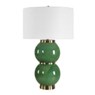 Product photo of the Banner One Light Table Lamp in Antique Brass ( SKU# 30595-1 )