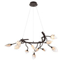 Product photo of the Modena LED Chandelier in Black with gold accent ( SKU# 12306-043 )