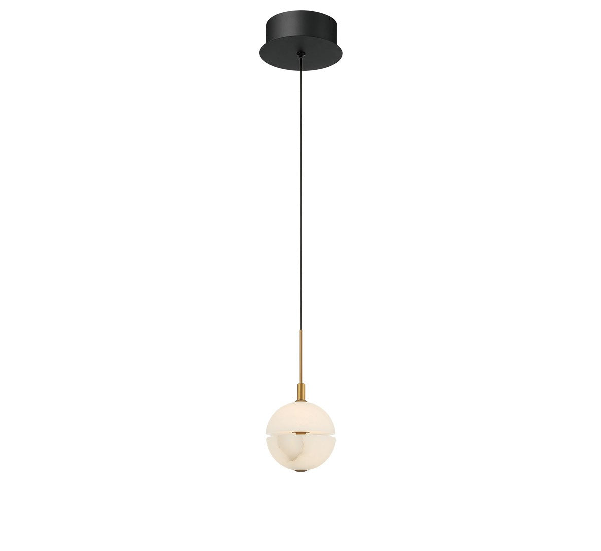 Product photo of the Corfu LED Pendant in Black ( SKU# 12369-02 )