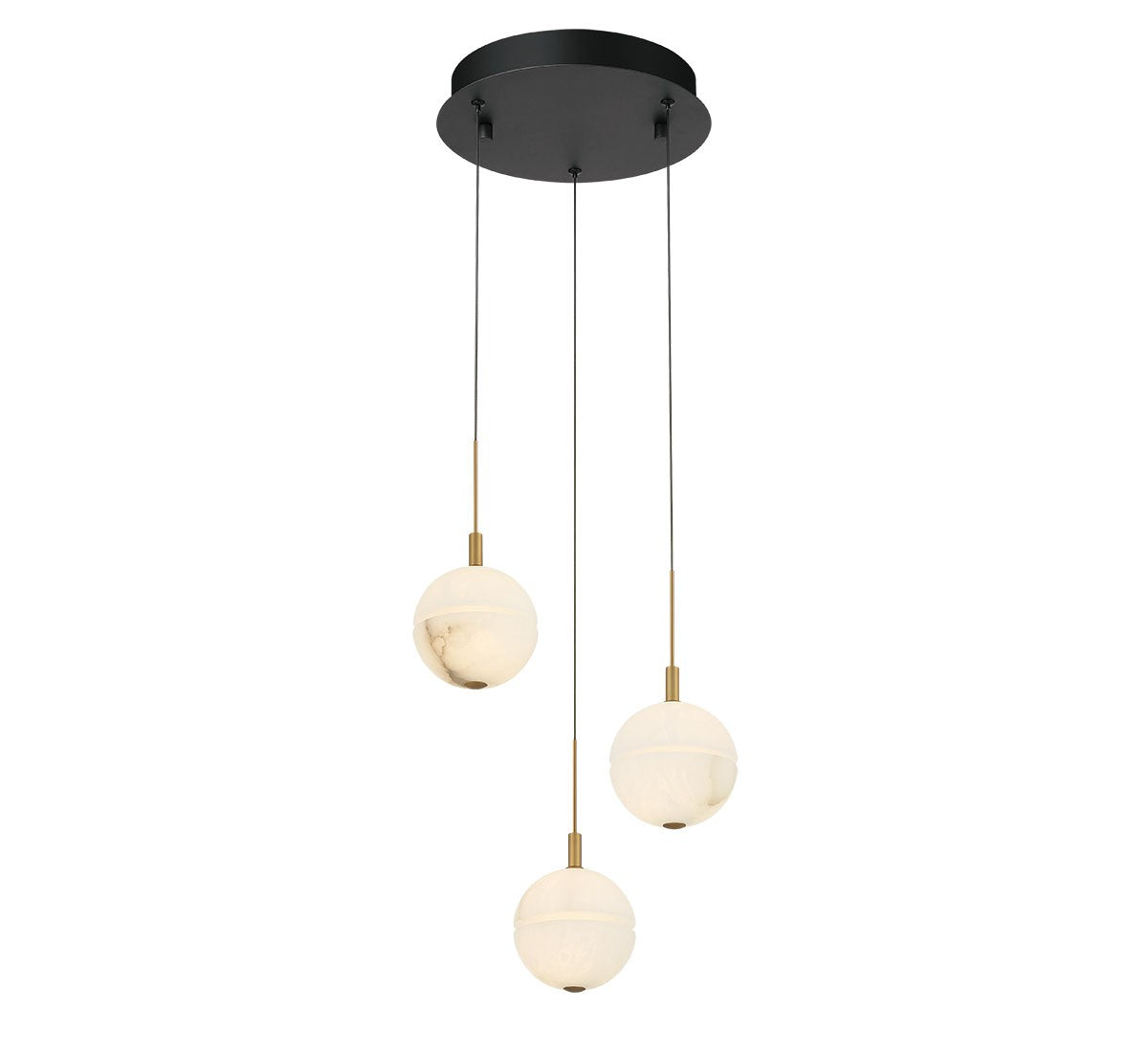 Product photo of the Corfu LED Pendant in Black ( SKU# 12370-02 )