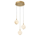 Product photo of the Corfu LED Pendant in Painted antique brass ( SKU# 12370-030 )