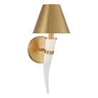 Product photo of the Hearne One Light Wall Sconce in Warm Brass ( SKU# 9-6300-1-322 )