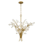 Product photo of the Ramus Six Light Chandelier in Painted Legacy Brass ( SKU# 13955-870 )