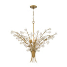 Product photo of the Ramus Eight Light Chandelier in Painted Legacy Brass ( SKU# 13956-870 )
