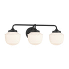 Product photo of the Cornwell Three Light Vanity in Dark Matte Black ( SKU# 2573-899 )