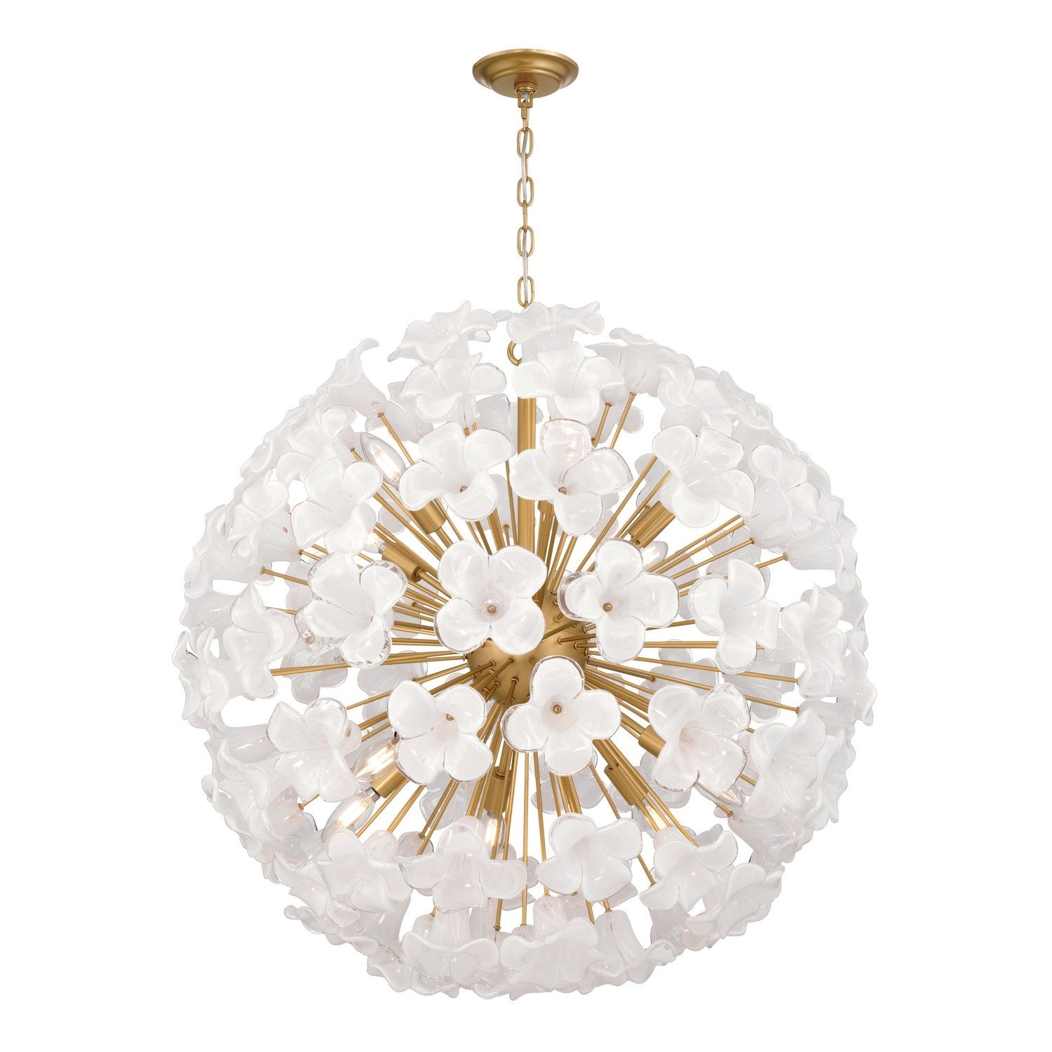 Product photo of the Bloome 12 Light Pendant in Legacy Brass ( SKU# N2229-732 )