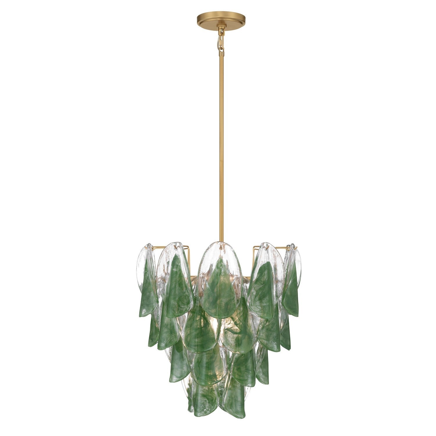 Product photo of the Verla Crest Five Light Pendant in Legacy Brass ( SKU# N3475-G-732 )