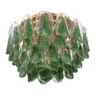 Product photo of the Verla Crest Six Light Flush Mount in Legacy Brass ( SKU# N3476-G-732 )