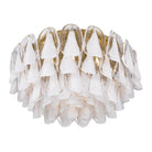 Product photo of the Verla Crest 11 Light Flush Mount in Legacy Brass ( SKU# N3477-732 )