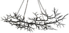 Product photo of the Rainforest 14 Light Chandelier in Rustic Bronze ( SKU# 9007 )
