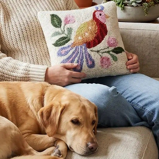 Folk Design Accent Pillow