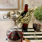 Pewter Wine Funnel Decanter