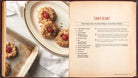 Cookbook page with cherry cookies and a recipe for Cherry Blinks