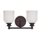 Product photo of the Melrose Two Light Bath Bar in English Bronze ( SKU# 8-6836-2-13 )