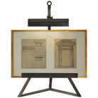 Product photo of the Estelle One Light Display Lamp in Gun Metal ( SKU# AH 3500GM )