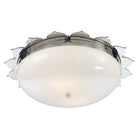 Product photo of the Rachel Two Light Flush Mount in Polished Nickel ( SKU# AH 4030PN-WG )