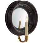 Product photo of the Chelsea Reflection One Light Wall Sconce in Tudor Brown Stain ( SKU# CHD 1186TB )