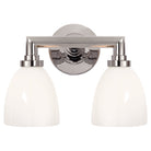 Product photo of the Wilton Two Light Bath Sconce in Chrome ( SKU# SL 2842CH-WG )