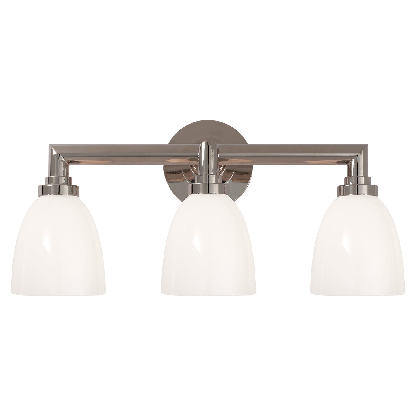 Product photo of the Wilton Three Light Bath Sconce in Chrome ( SKU# SL 2843CH-WG )