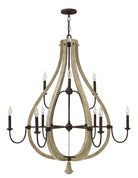 Product photo of the Middlefield LED Chandelier in Iron Rust ( SKU# FR40578IRR )