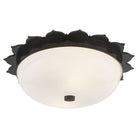 Product photo of the Rachel Two Light Flush Mount in Gun Metal ( SKU# AH 4029GM-WG )