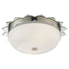 Product photo of the Rachel Two Light Flush Mount in Polished Nickel ( SKU# AH 4029PN-WG )