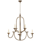 Product photo of the Flemish Eight Light Chandelier in Gilded Iron ( SKU# CHC 1494GI )