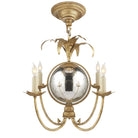 Product photo of the Gramercy Four Light Chandelier in Gilded Iron ( SKU# CHC 5370GI )