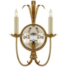 Product photo of the Gramercy Two Light Wall Sconce in Gilded Iron ( SKU# CHD 4175GI )