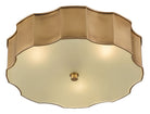 Product photo of the Wexford LED Flush Mount in Antique Brass/Frosted ( SKU# 9999-0001 )