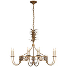 Product photo of the Gramercy Eight Light Chandelier in Gilded Iron ( SKU# CHC 5377GI )