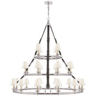 Product photo of the Westbury 24 Light Chandelier in Polished Nickel ( SKU# RL 5184PN-L )