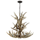 Product photo of the Straton Eight Light Chandelier in Natural Bone ( SKU# RL 5528BN )