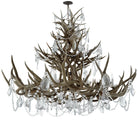 Product photo of the Straton 18 Light Chandelier in Natural Bone ( SKU# RL 5530BN-CG )