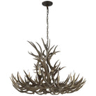 Product photo of the Straton 12 Light Chandelier in Natural Bone ( SKU# RL 5531BN )